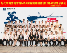 【一起乘风破浪，全新启航】时代华商营销管理MBA46班开学典礼暨拓展熔炼